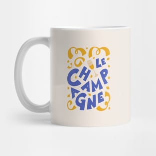 Le Champagne French Mug